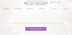 Desktop Screenshot of hofvanvijfeijken.nl