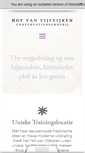 Mobile Screenshot of hofvanvijfeijken.nl